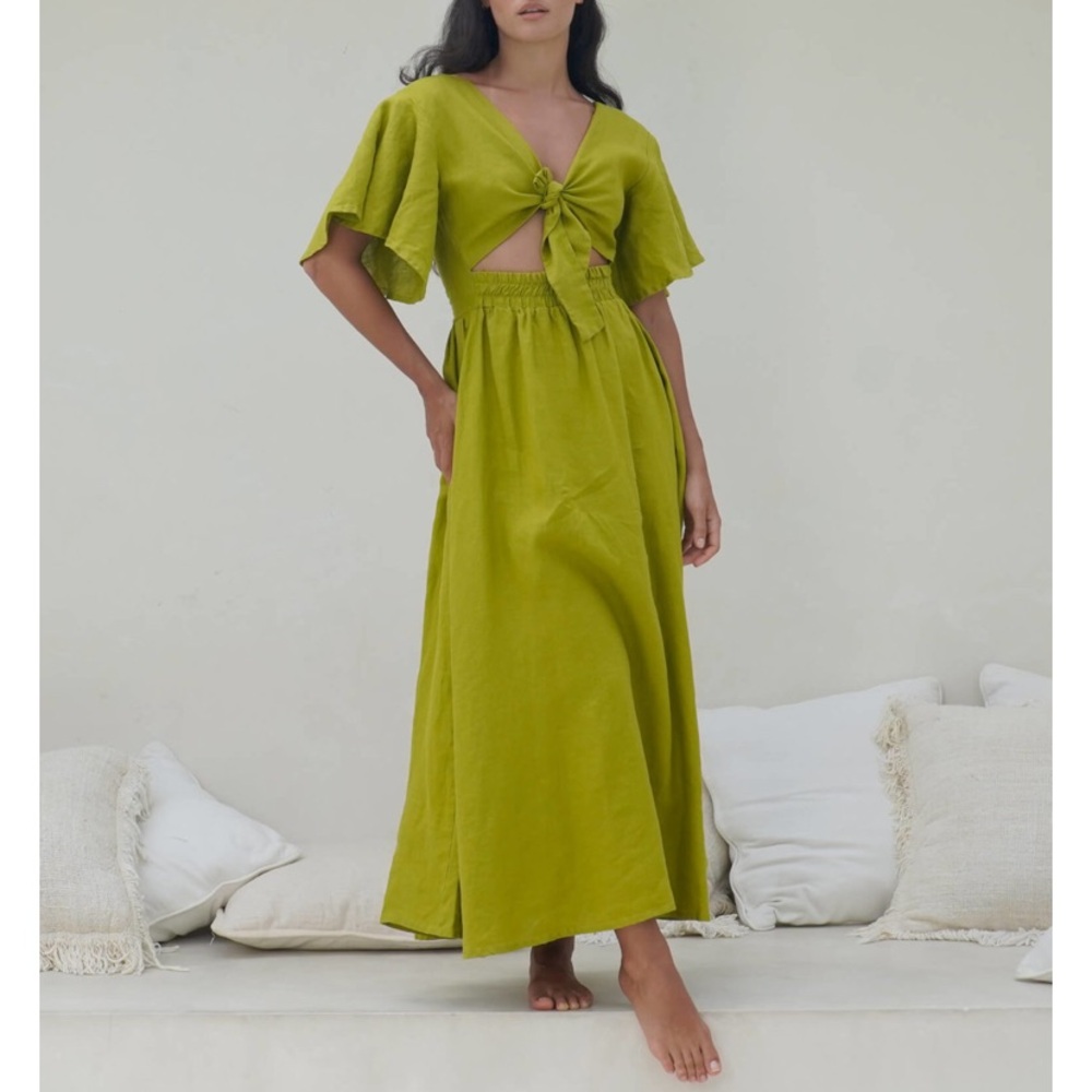 Swim Bali linen dress